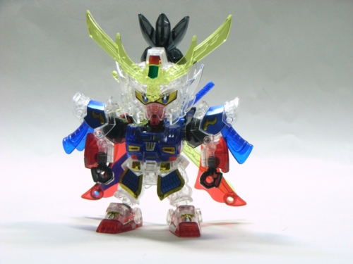 SDガンダム三国伝 真 龍装劉備ガンダム＋白銀流星馬 出陣バージョン