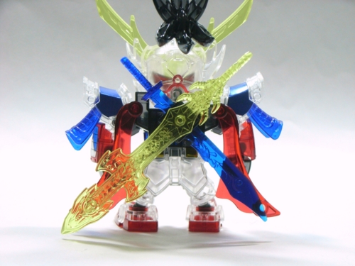 SDガンダム三国伝 真 龍装劉備ガンダム＋白銀流星馬 出陣バージョン