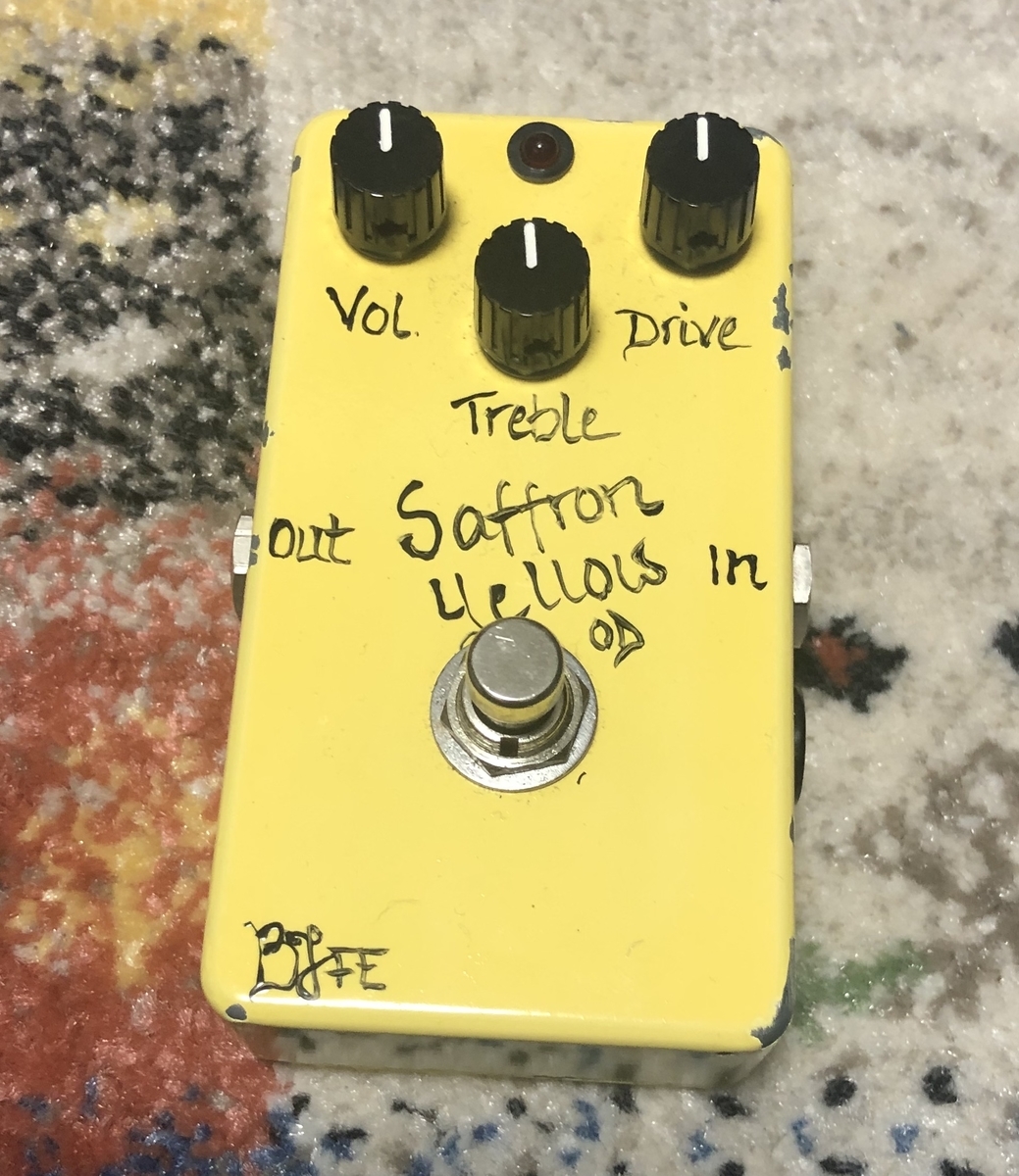 BJFE / Saffron Yellow OD #2 - エフェクターの話をしよう
