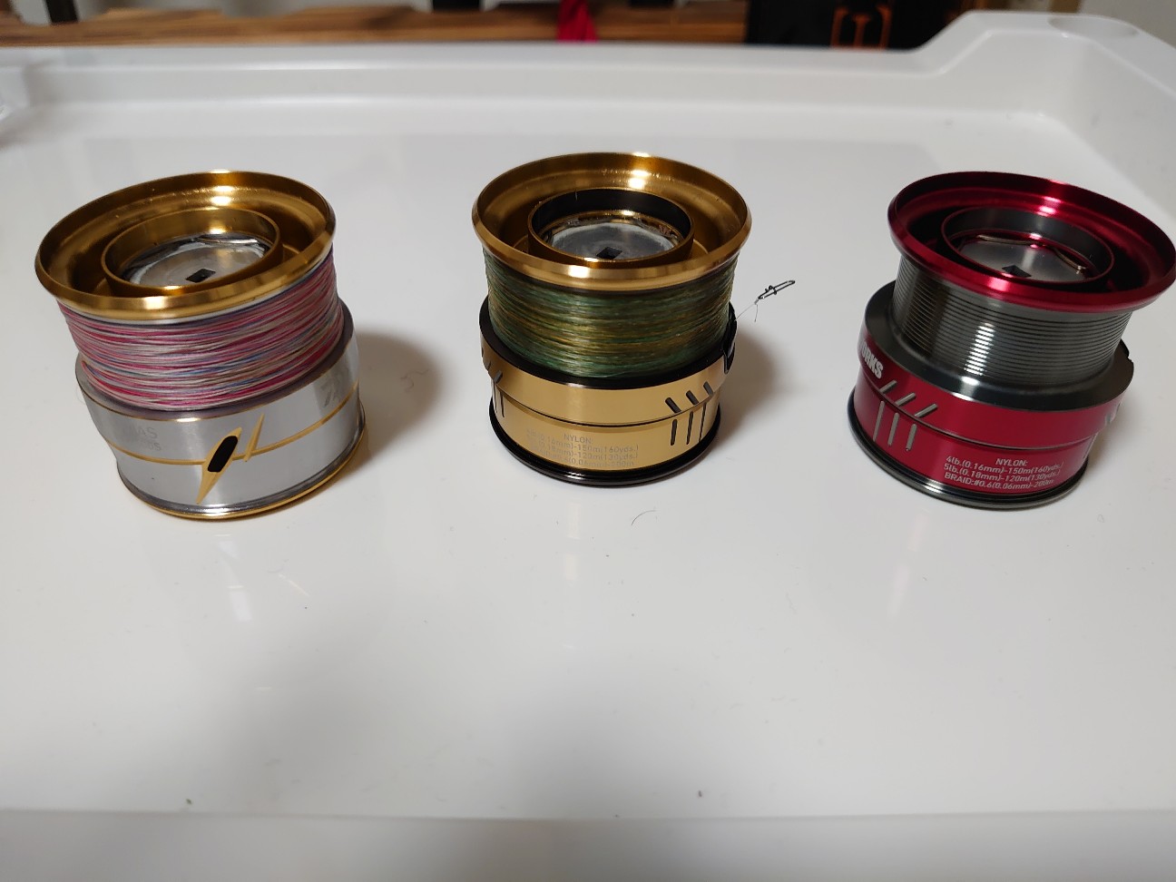 Amazon便が届いた【ルビアス替えスプール】 - 楽AQUA〜Enjoy