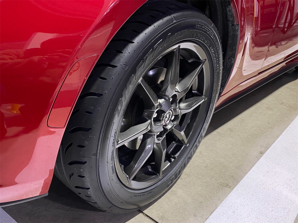 ロードスター純正ホイール ダンロップ DIREZZA dz102 ロードスター純正ホイール ダンロップ DIREZZA dz102