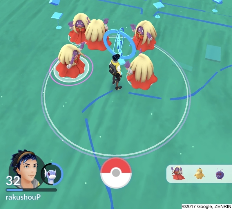 今日のポケモンgo 万博記念公園 楽笑家のゆる いポケモンgoブログ
