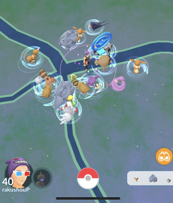 ポケモンgo 昨日のあれこれ 楽笑家のゆる いポケモンgoブログ