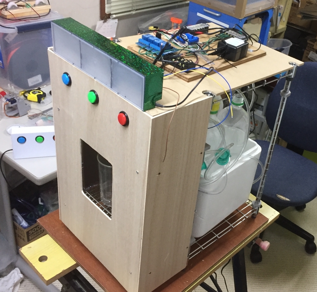 ドリンクバーの製作 楽しく遊ぼ ドリンクバーの製作 楽しく遊ぼ