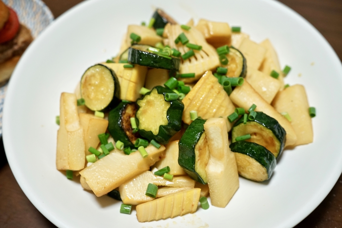 春なので生のたけのこを調理して食べました がんがん食べよう毎日食べよう