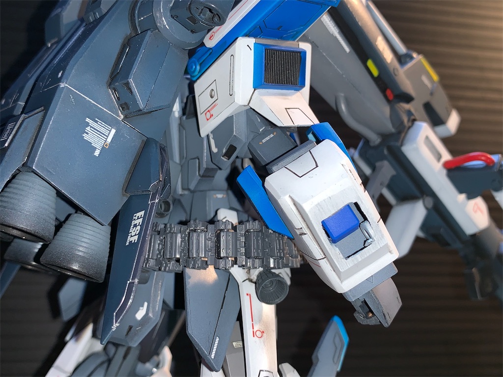 HGUC 1/144 FAZZ 最後の部品準備 - クラフト粒子散布中