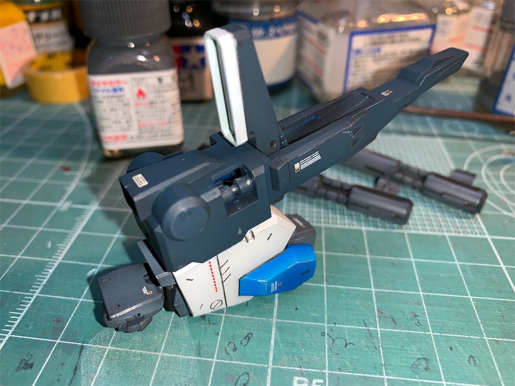 HGUC 1/144 FAZZ 最後の部品準備 - クラフト粒子散布中