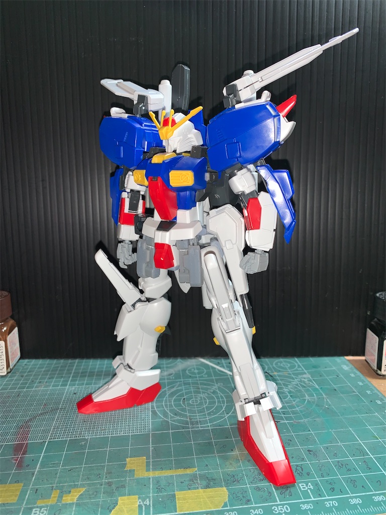 Sガンダムを攻める(1) 隠し腕 - クラフト粒子散布中