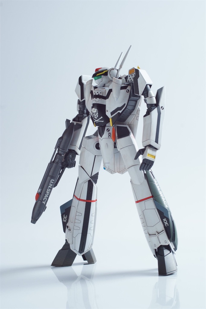 wave マクロスゼロ VF-0S(4) 完成写真 - クラフト粒子散布中