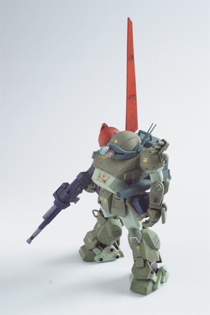 HG スコープドッグ リーマン機(4) 完成編 - クラフト粒子散布中