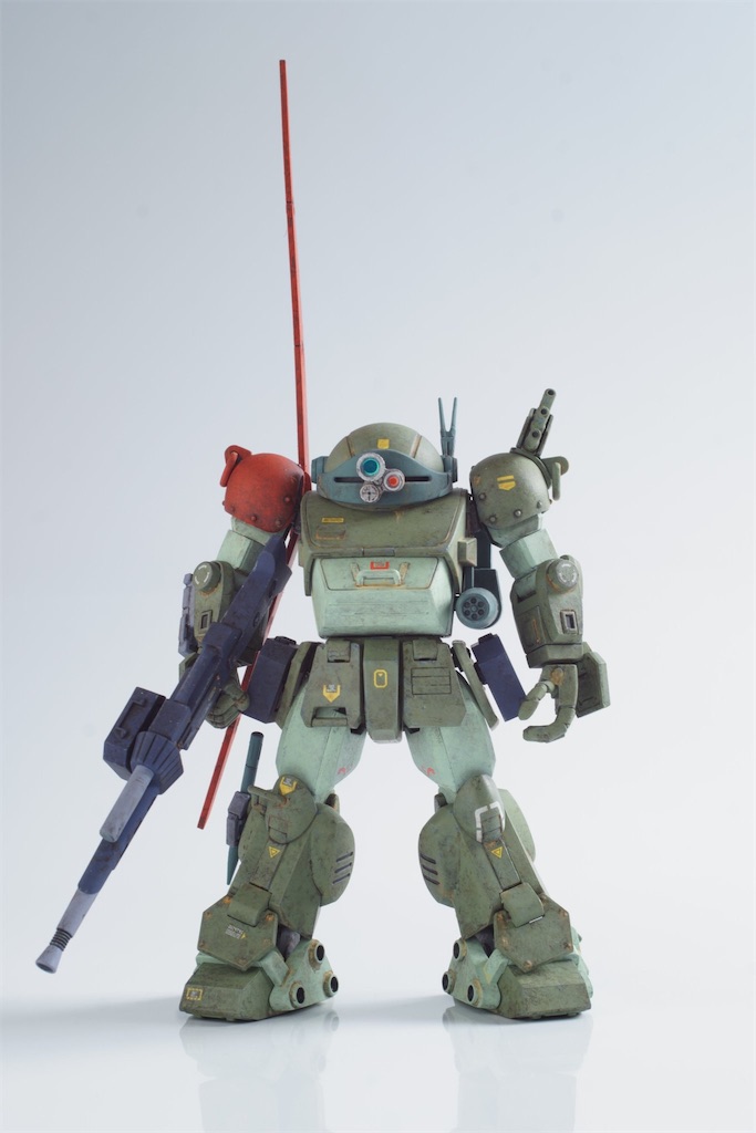 ボトムズ　リーマンカスタム HG スコープドッグ リーマン機(1) 下地作ろう - クラフト粒子散布中