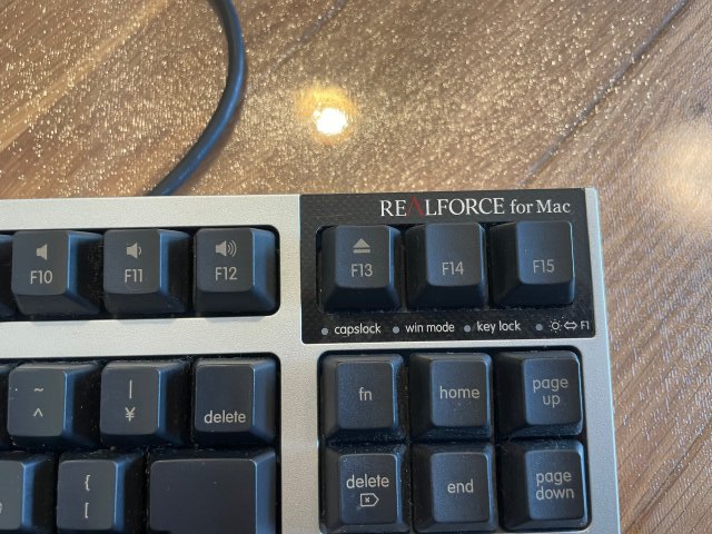 最高のキーボードRealforce for Macのレビュー（Windowsでも