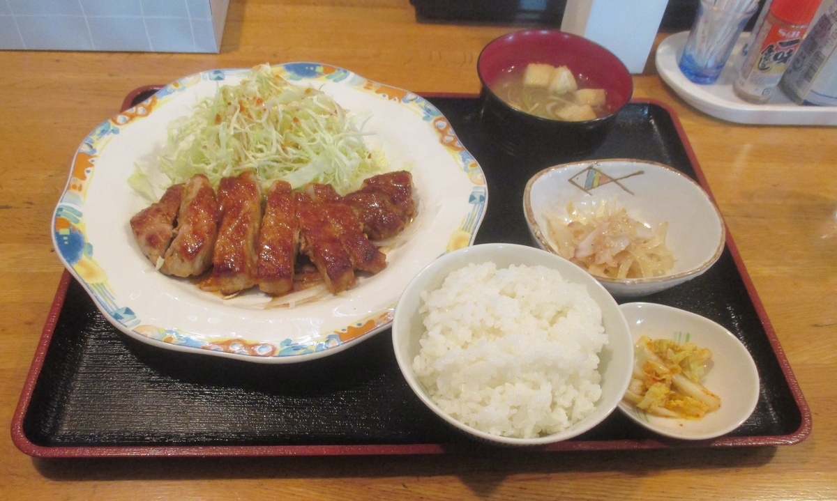 ふる里の「トンテキ定食」(紋別市) - ラーメンが好きなんですよ!えぇ!