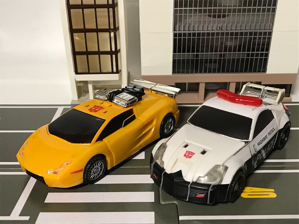 ヘッドオン ﾏﾃ 変形 ヘンケイ トランスフォーマー C 07 戦士 サンストリーカー スパイショットのおもちゃ箱ex