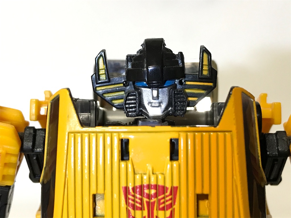 ヘッドオン ﾏﾃ 変形 ヘンケイ トランスフォーマー C 07 戦士 サンストリーカー スパイショットのおもちゃ箱ex