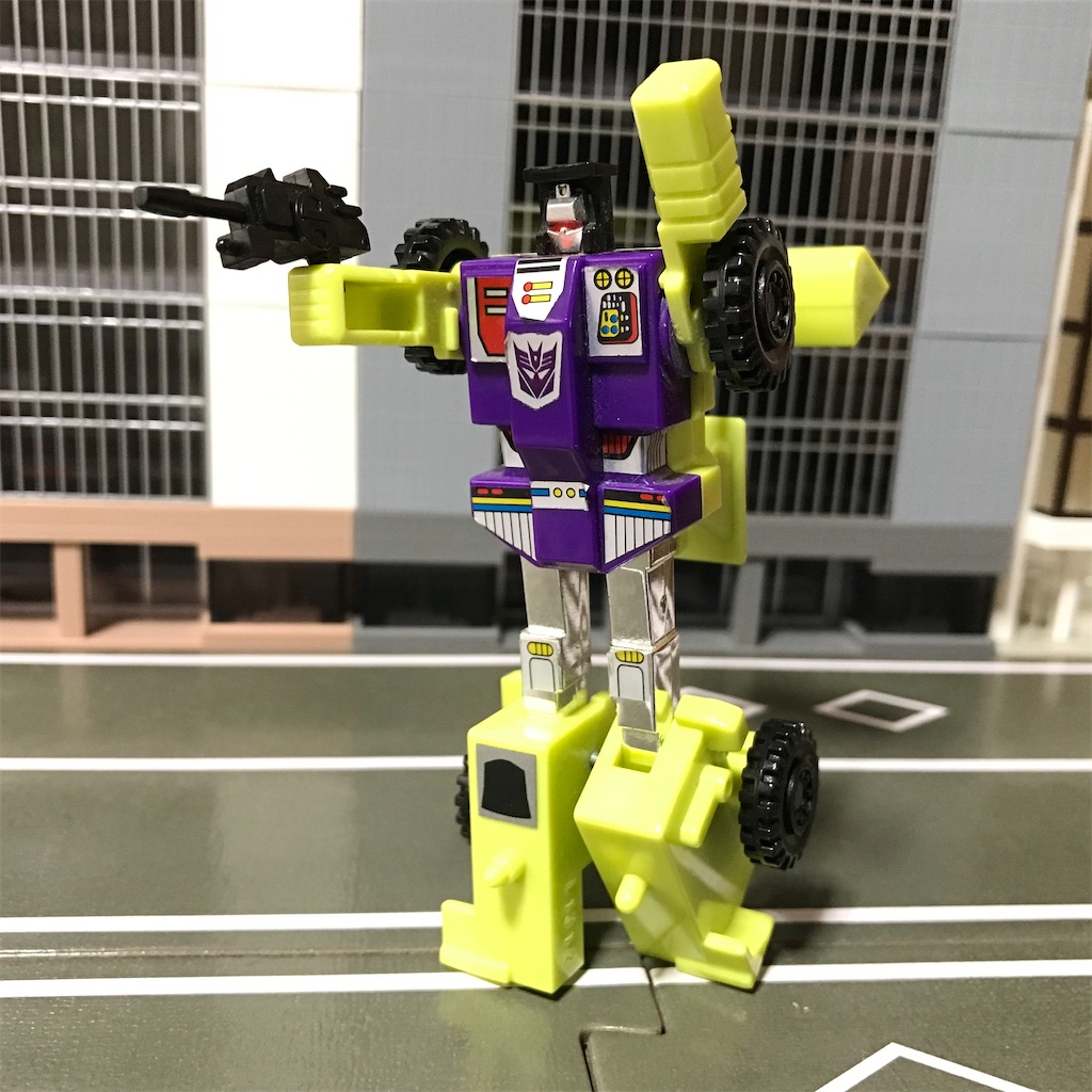 当時品 トランスフォーマー デストロン ビルドロン スクラッパー