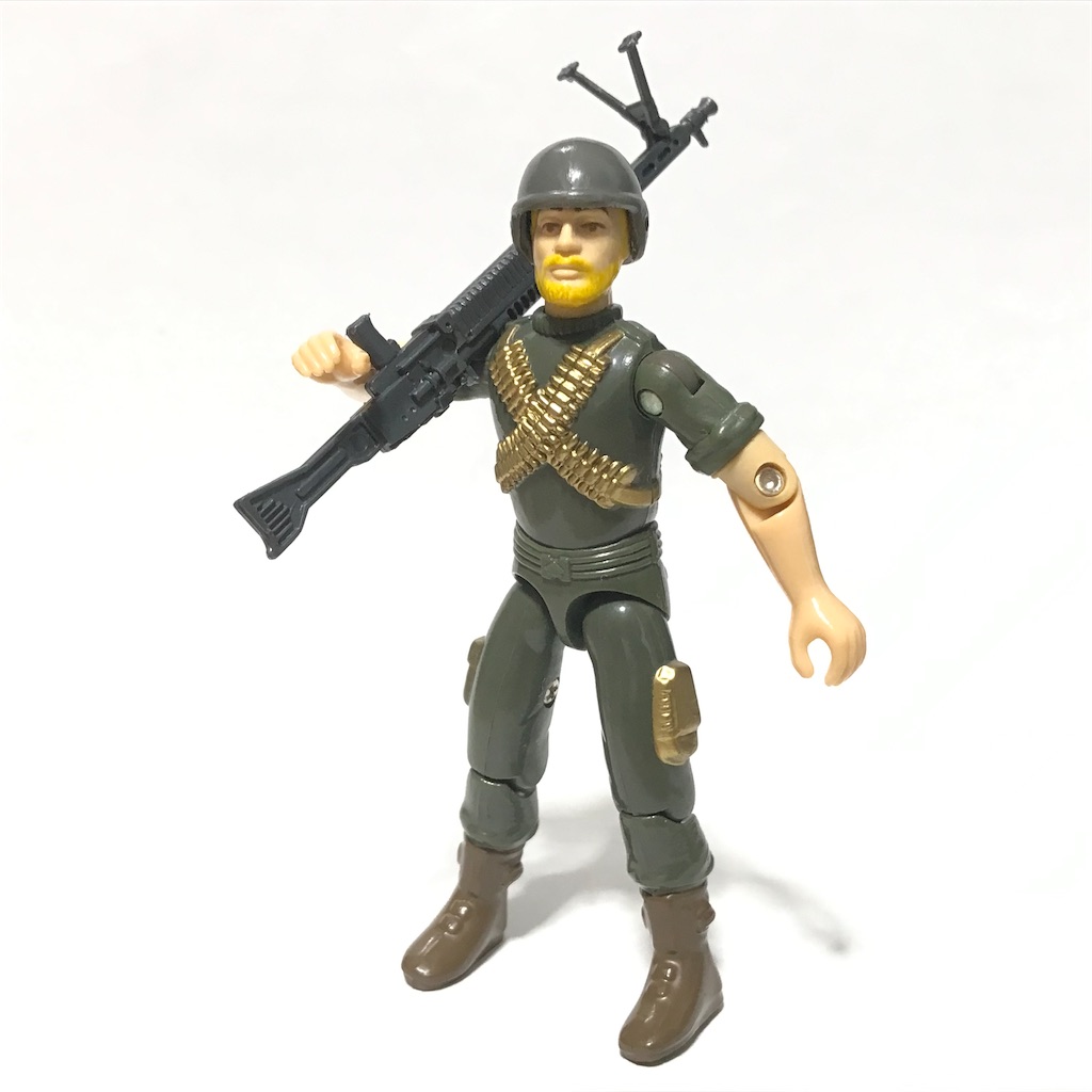 いつでも、俺がいる。G.I.ジョー G-07 機関銃手 ミック - スパイ
