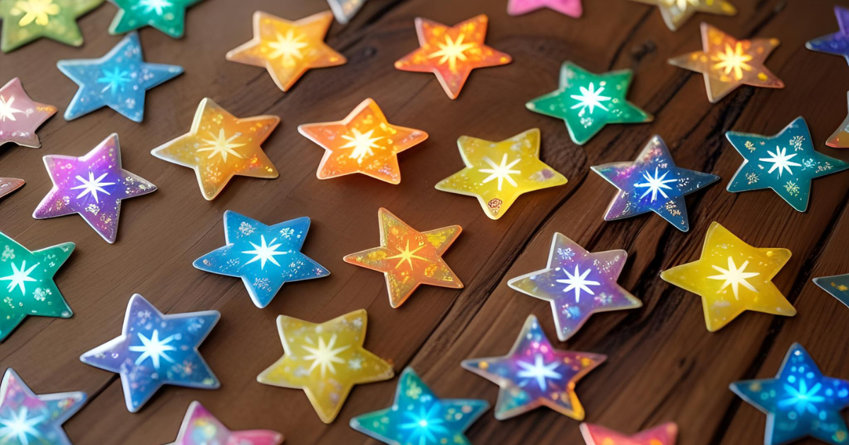 【セリア】100均の蓄光シールがすごい！暮らしが変わるアイデア活用術 - くらしの音色