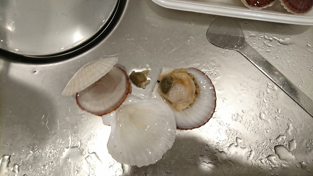 貝付きホタテの炊き込みご飯とお刺身 最低週２は魚 魚介 を食べたい