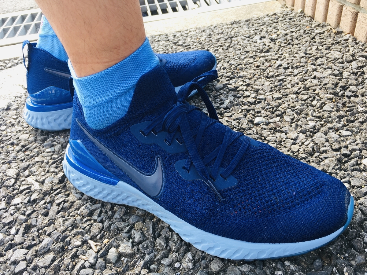 暑かった💦 エピックリアクト・フライニット２でハーフ走！ - ランチョのチャレンジョイ！