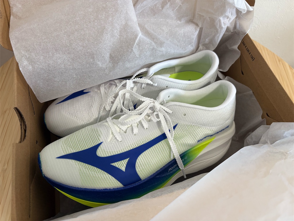 開封】ミズノのハイパーワープエリートが届きました！ - ランチョの