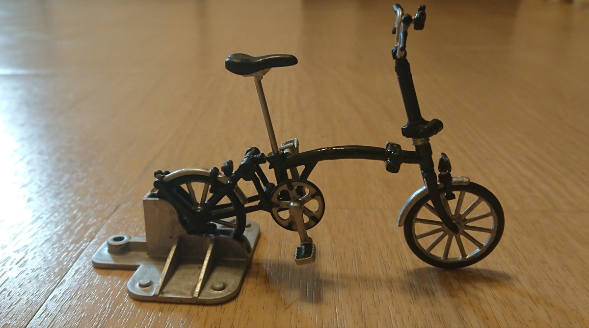 忘れた頃にブロンプトンのプラモデル - minivelo randonnee field