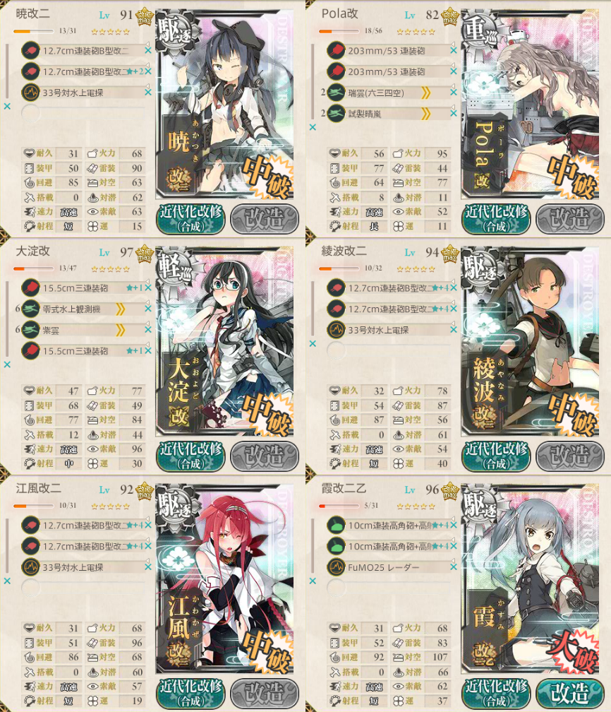 艦これ 水上反撃部隊 突入せよ 生きてました