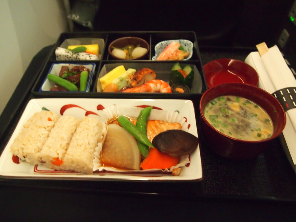 JAL_北京_機内食_ビジネスクラス_和食