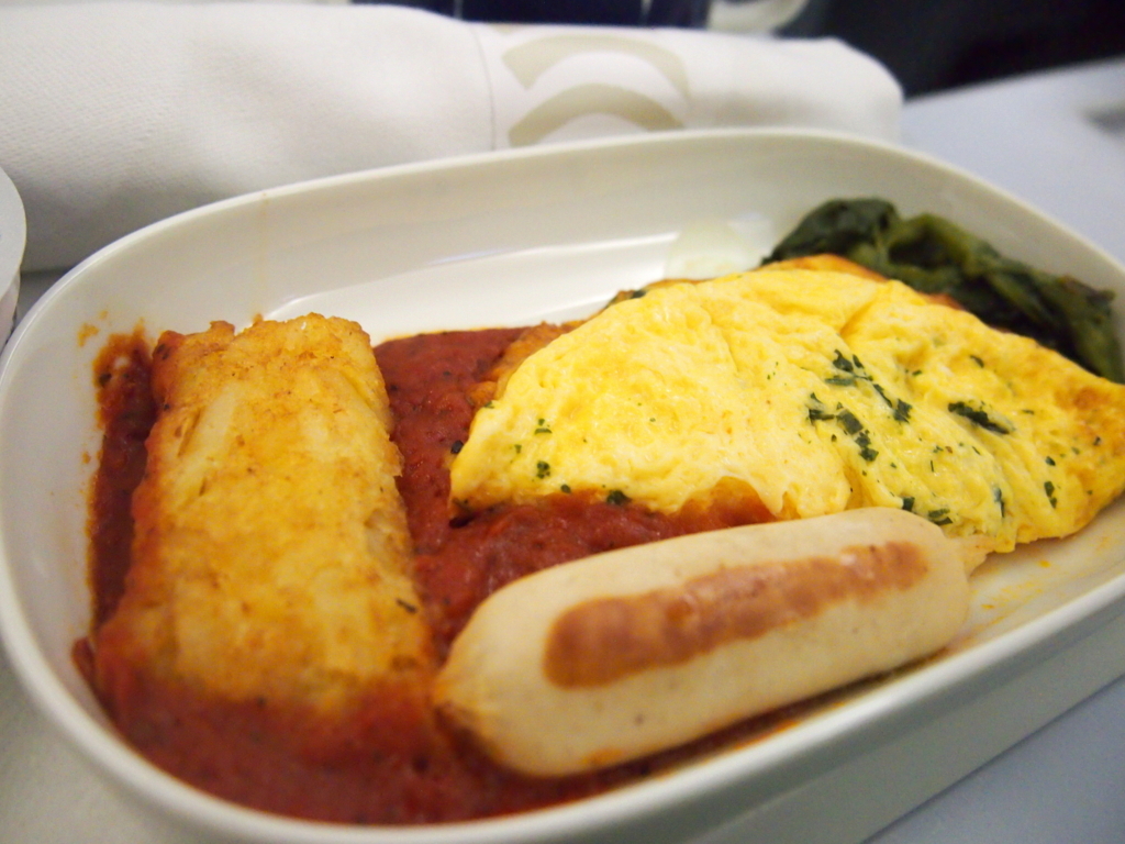 フィンエアー-ビジネスクラス-機内食-朝食-メイン フィンエアー-ビジネスクラス-機内食-朝食-メイン