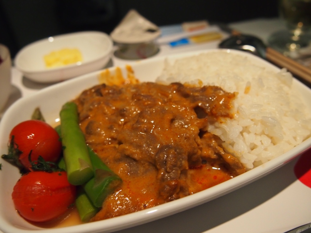 チェコ航空-ビジネスクラス-機内食-メイン