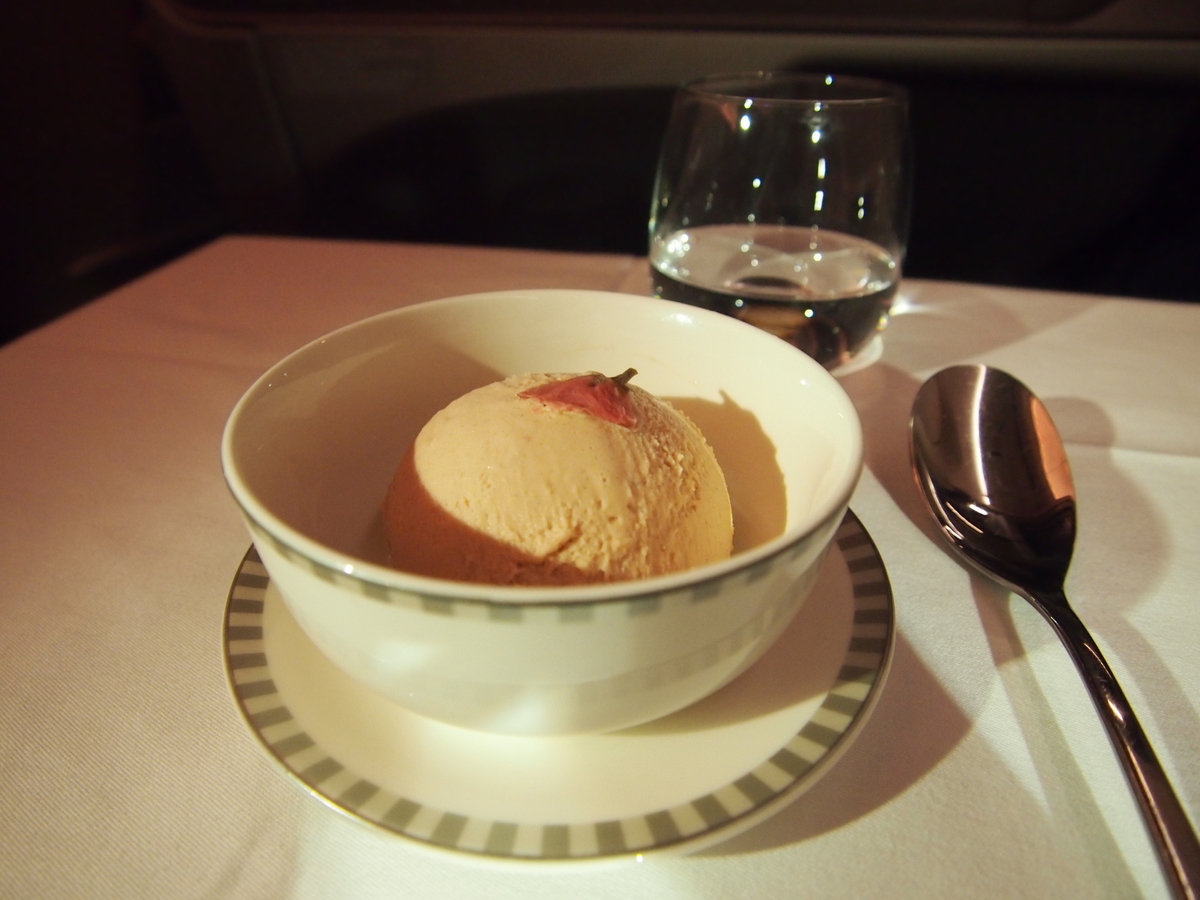 シンガポール航空_A350_機内食