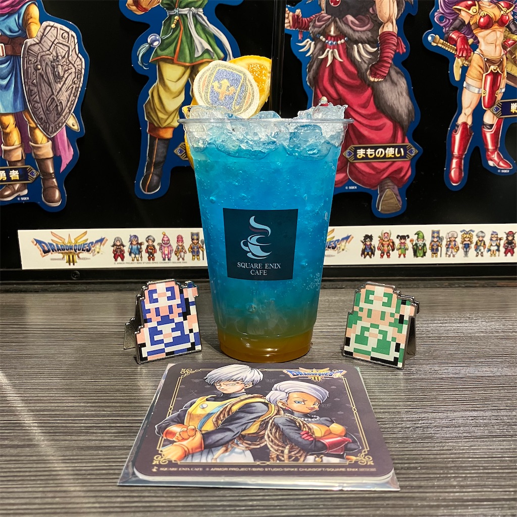 ドラクエIII スクエニカフェ 通期 前期 後期 ランチョンマット フルコンプ ドラゴンクエストIII スクエニ カフェ 通期 ランチョンマット