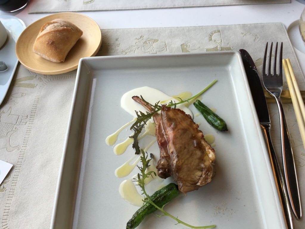 東北エモーション ランチ メイン ラムチョップ