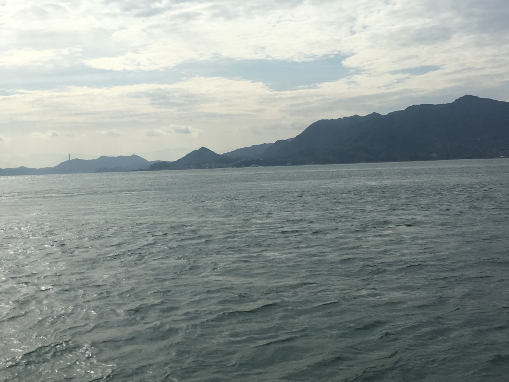 呉線 忠海駅から三原駅への車窓風景