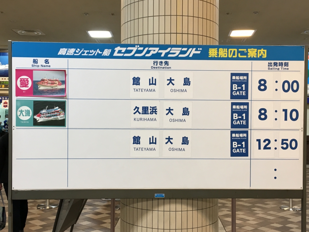 高速ジェット船 セブンアイランド ご乗船の案内