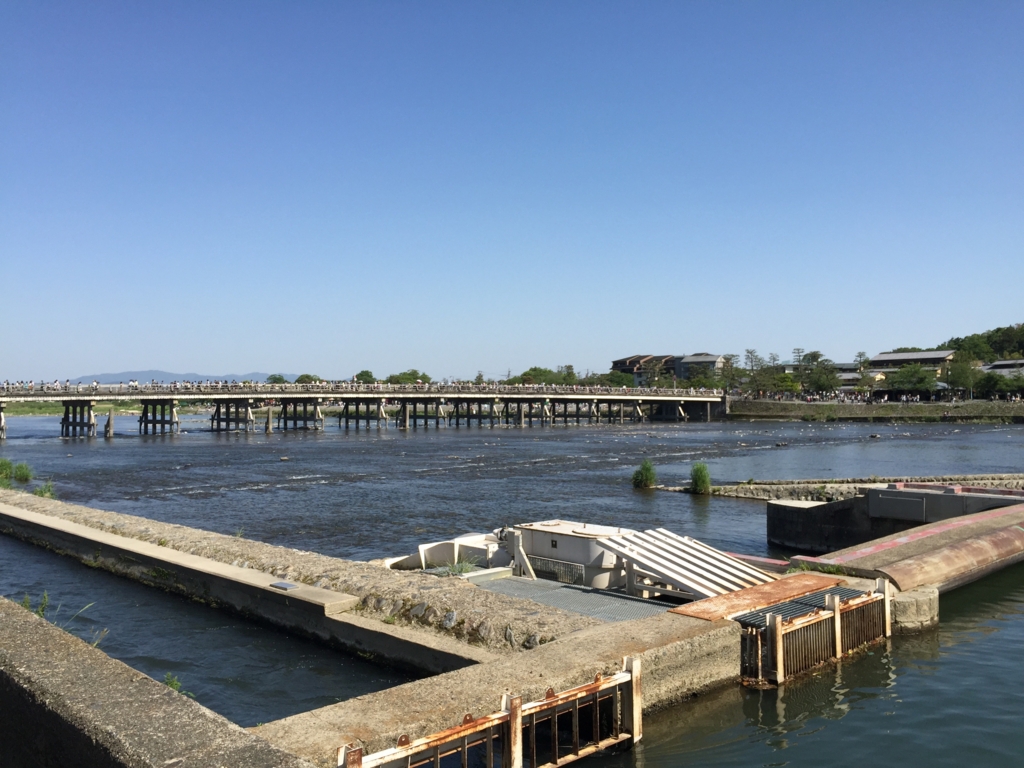 ゴールデンウイーク 京都 渡月橋