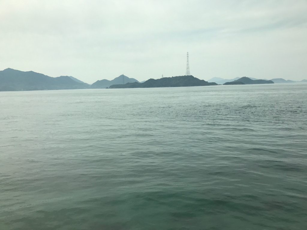 JR呉線 忠海駅から 車窓の風景 「しまなみ海道」 JR呉線 忠海駅から 車窓の風景 「しまなみ海道」