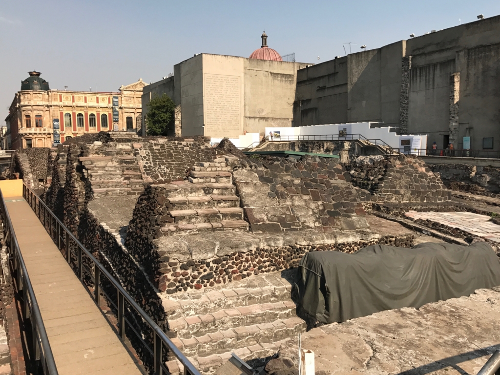 メキシコシティ テンプロ・マヨール遺跡