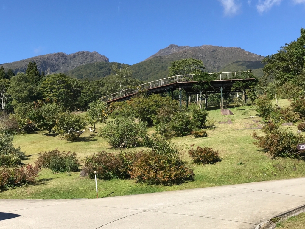 妙高高原 赤倉温泉 「赤倉観光ホテル」妙高山側 展望テラス