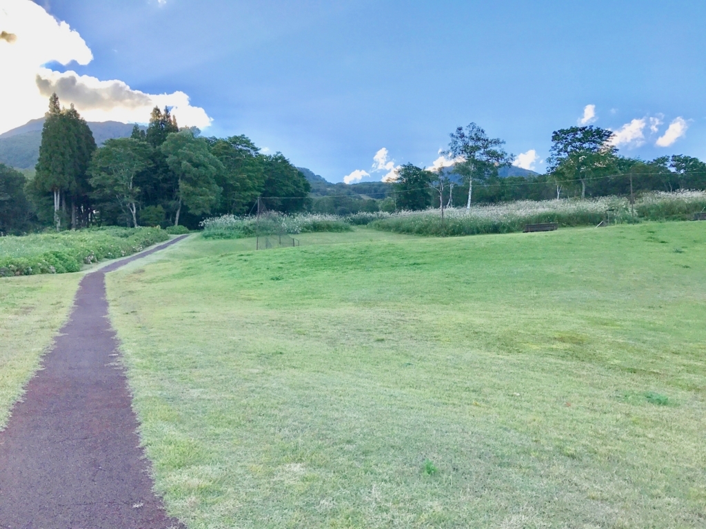 妙高高原 赤倉温泉 「赤倉観光ホテル」妙高山側 わさびガーデンへの道