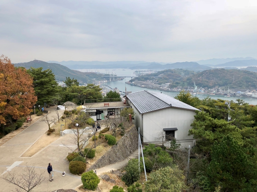 広島県 千光寺公園 展望台より 「新尾道大橋」