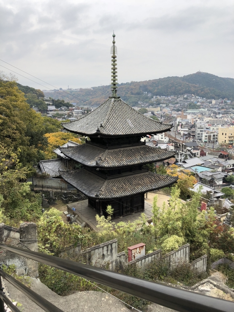 広島県 尾道 天寧寺三重塔