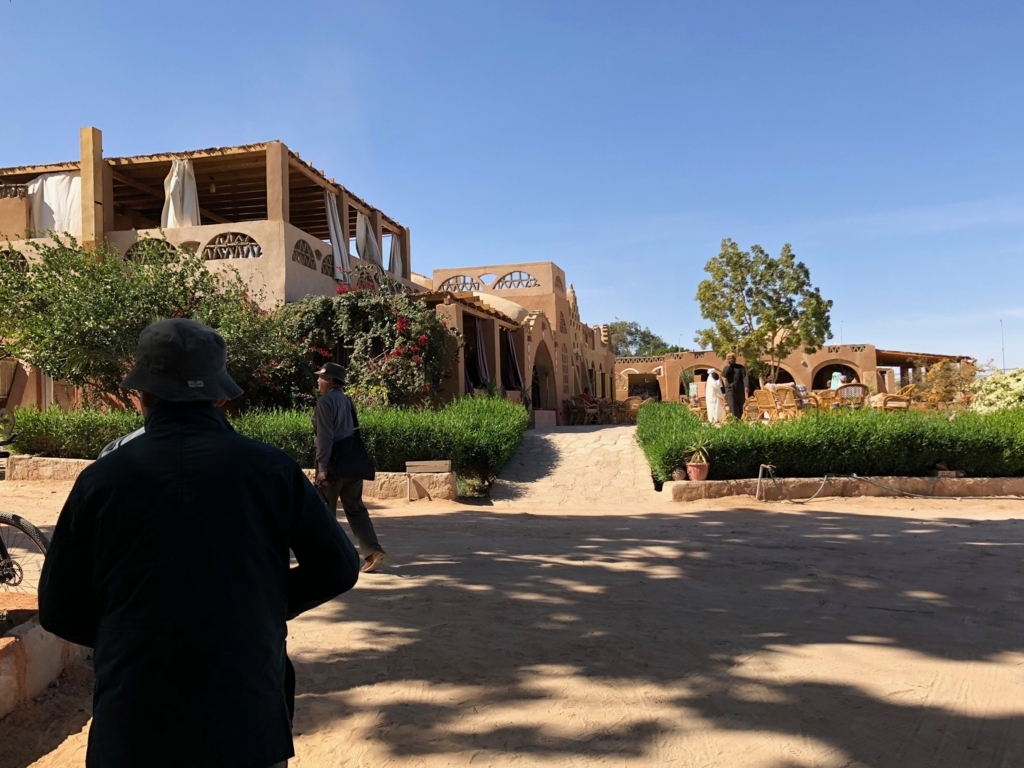 エジプト ナセル湖畔 「Eskaleh Nubian Ecolodge」 宿泊施設？