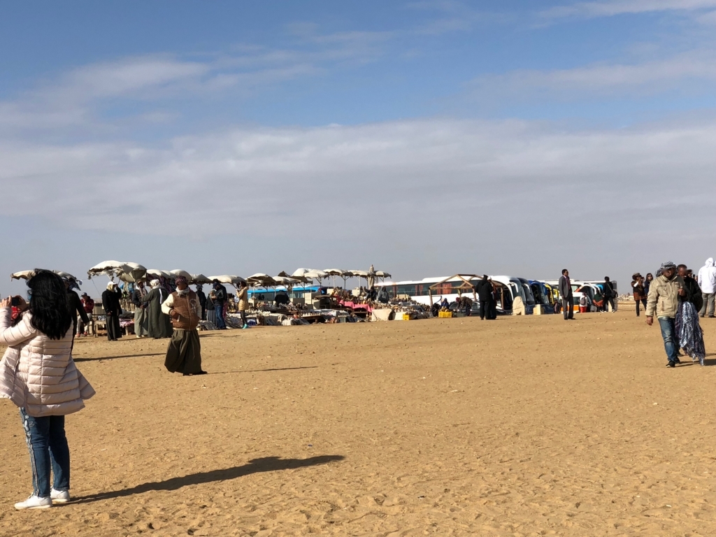 エジプト ギザ 3大ピラミッド「パノラマポイント」