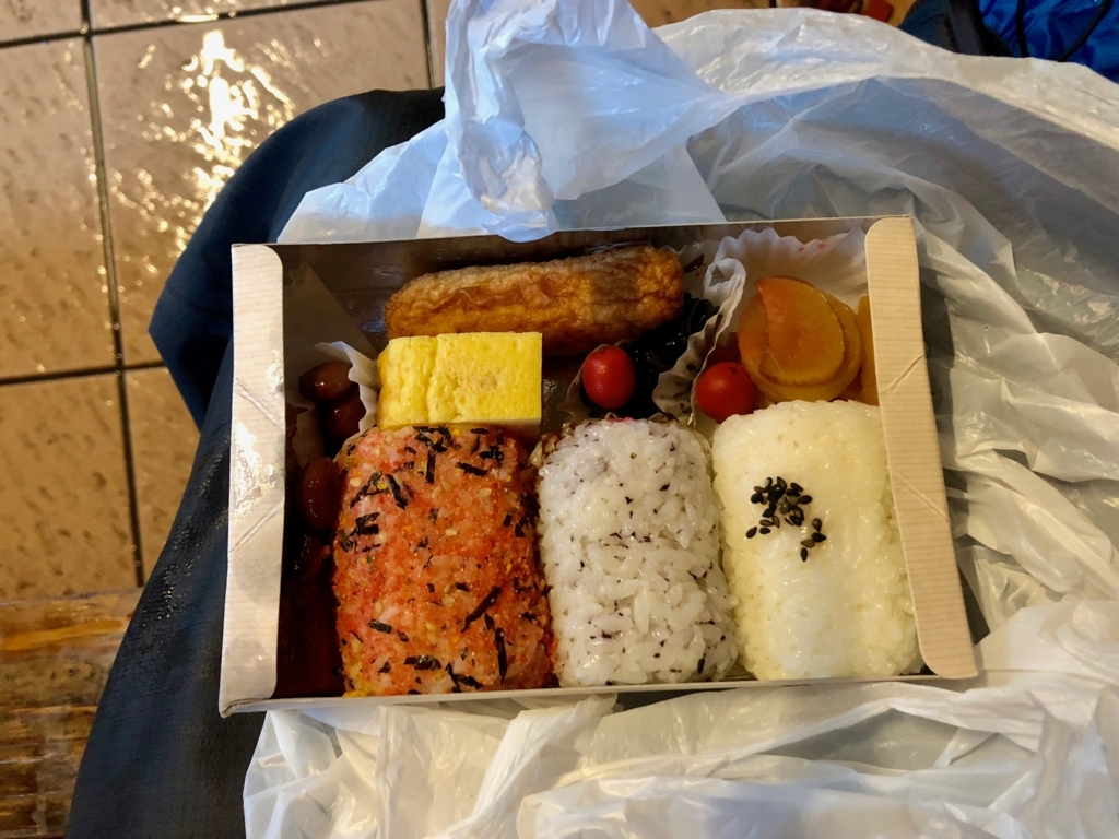 2018年5月後半 屋久島「縄文杉トレッキング」屋久島いわさきホテルのお弁当