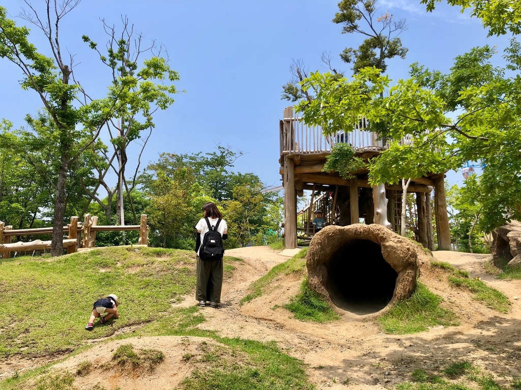 山口県宇部市「ときわ動物園」学習施設ゾーン 「自然の遊び場」