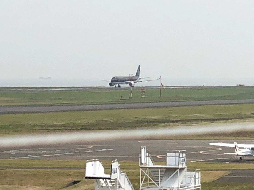 山口宇部空港 送迎デッキより