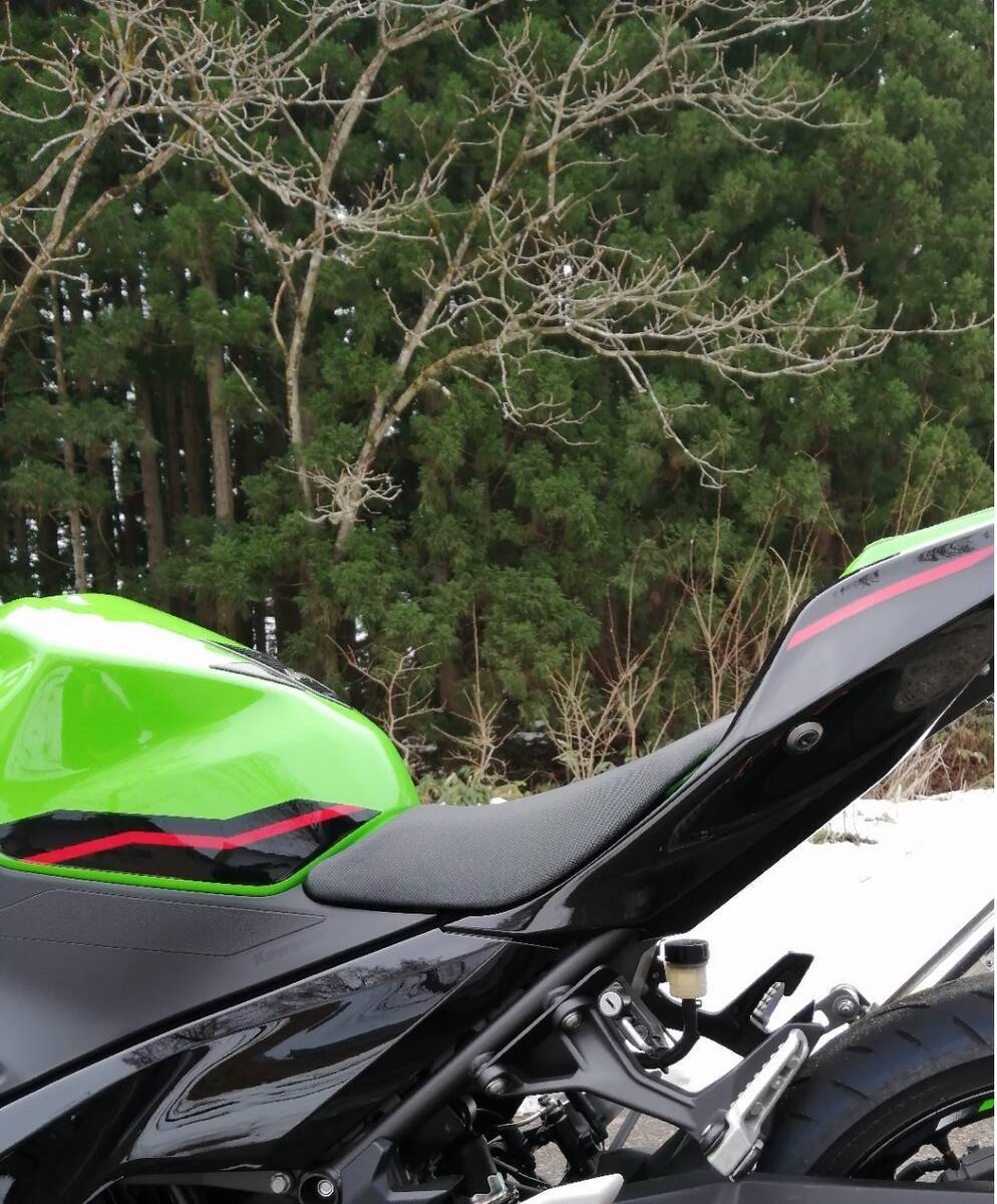 ninja400のノーマルシート