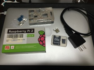 raspberry pi2購入物
