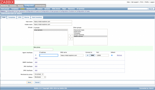 ホスト追加設定1